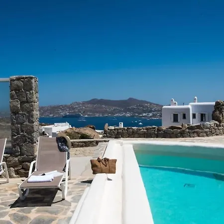 Gorgeous W Ocean Views And Shared Pools * Ornos (Mykonos)